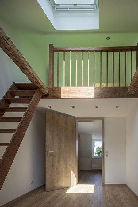 AHA Umbau Einfamilienhaus Maisonettewohnung