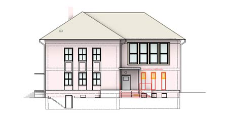 AHA Gemeinschaftswohnhaus Friedrichstadt Nordseite